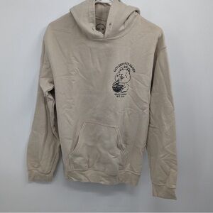 SCW GOLDEN FOX‎ RAMEN TOKYO JAPAN TAN HOODIE  UNISEX SIZE SMALL